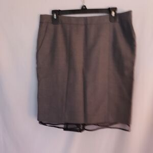 Womans Gray Skirt